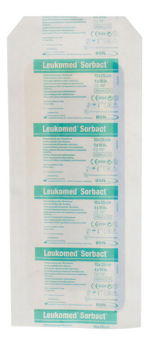 Apósito Leukomed Sorbact Antimicrobiano 10x25cm - Bsn