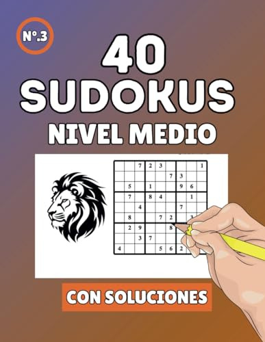 Sudoku Nivel Medio: 25 Rompecabezas Para Aficionados Y Entus