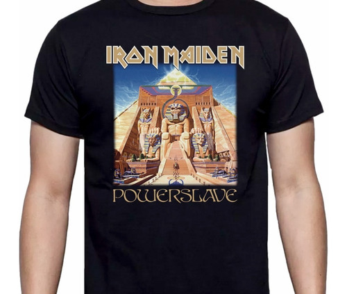 Iron Maiden - Powerslave - Rock /metal -polera - Cyco 