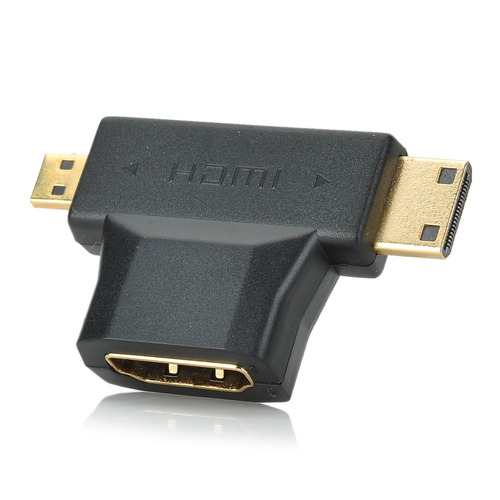 Cabo Adaptador Video 1080p Micro Hdmi, Hdmi Para Vga Branco