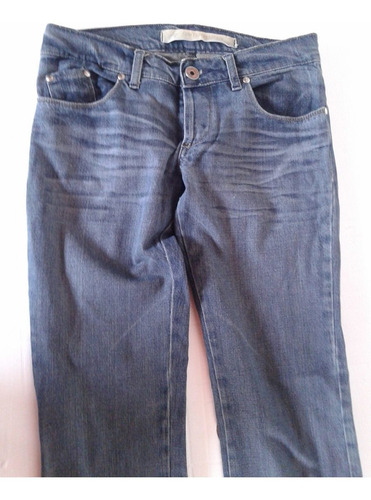 Jean Anarakoo Azul Petroleo Talle 39 Impecable!