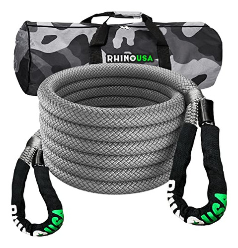 Kinetic Recovery Tow Rope Heavy Duty Offroad Snatch Str...