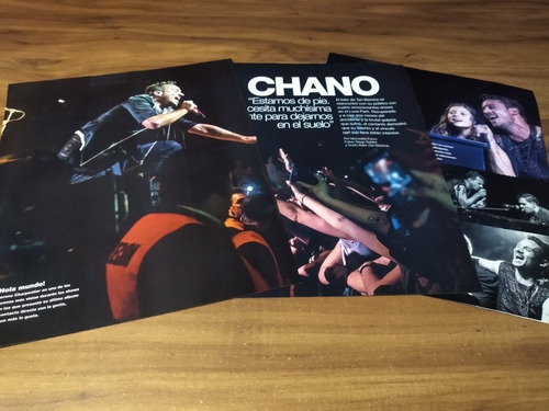 (ar257) Chano Charpentier * Clippings Revista 3 Pgs * 2015