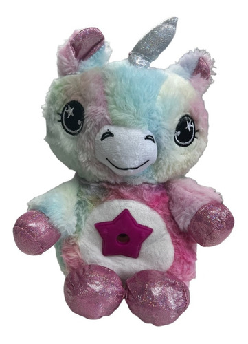 Peluche Proyector De Estrellas Muñeco Luminoso 1402