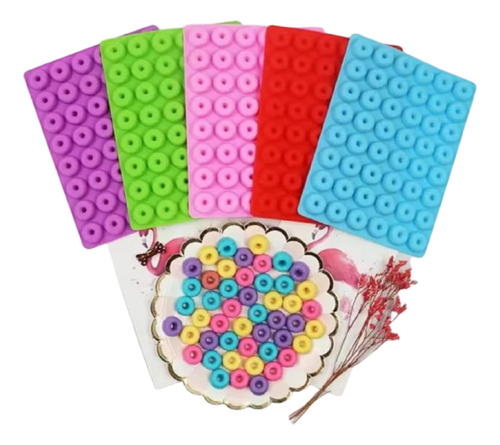 Molde De Silicon Mini Donas