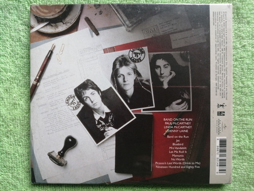 Eam Cd Paul Mccartney & Wings Band On The Run Tercer Album