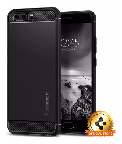 Huawei P10 Spigen Rugged Armor Carcasa Antichoque Case