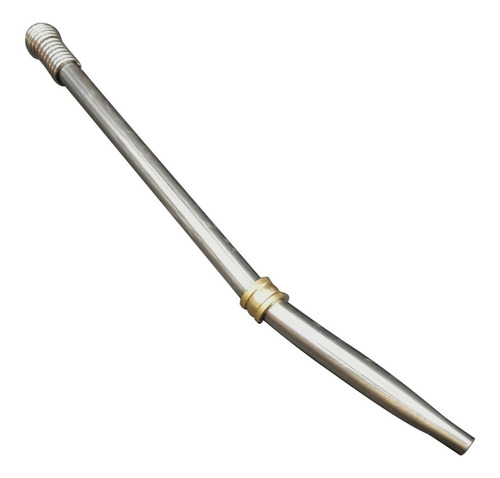 Bombilla Acero Inoxidable Con Virola X 3 Unidades