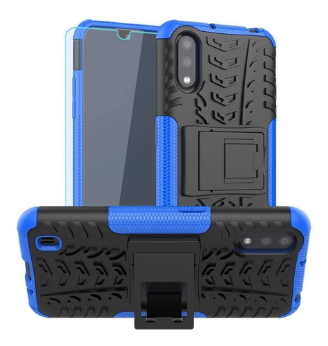 Funda Para Samsung Galaxy A01 (color Azul / Sktgslamy)