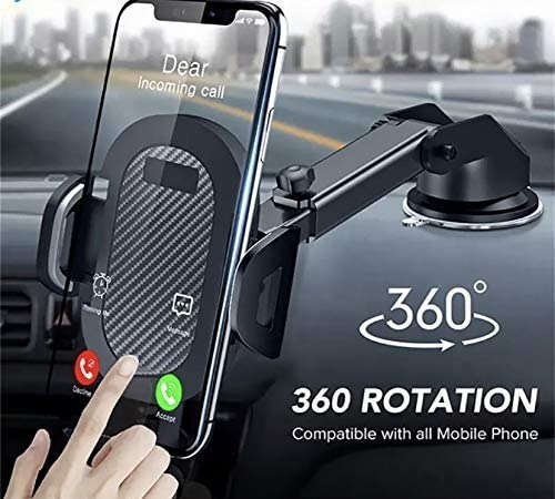 Imagen 2 de 4 de Soporte 360 Grados Para Celular De Carro Base Chupon