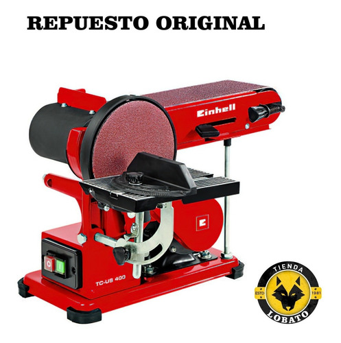 Imagen 3 de 10 de Lija De Disco Madera Repuesto Para Tc-us 400 Einhell Kwb