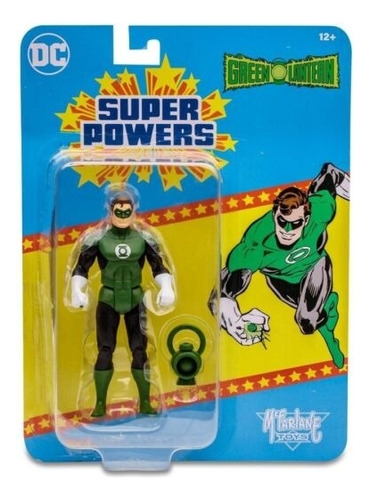 Figura Linterna Verde Hal Jordan Dc Super Powers Mcfarlane 