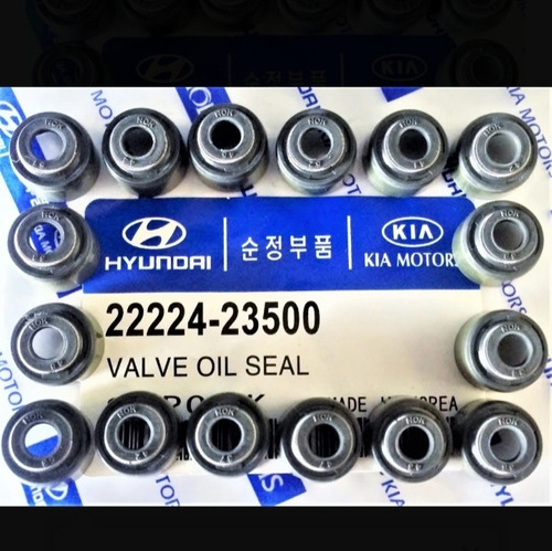 Gomas Valvula Hyundai Getz Elantra Accent 1.3 1.5 Nok X 16g