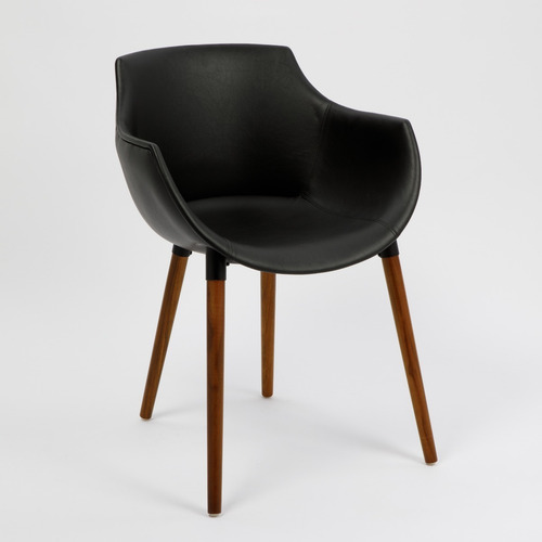 Silla De Comedor Frida Tapizada Wood