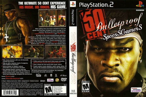 50 Cent: Bulletproof ps2 ISO