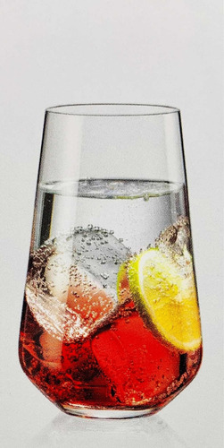 Vasos Trago Largo Cristal Bohemia Original Setx6 Sandra440ml