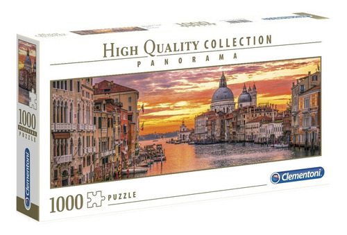 Gran Canal Venecia Italia Panorama Rompecabeza 1k Clementoni