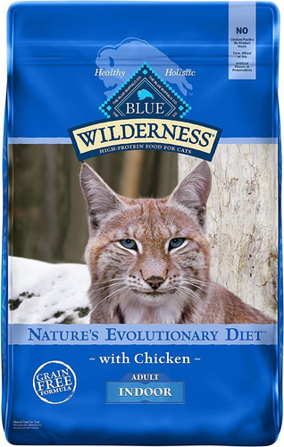Blue Buffalo Cat Food Adult Chicken 1.8kgs Alimento Gatos