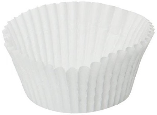 Tamaño Estandar White Cupcake Paperbaking Cupcup Liners Pa