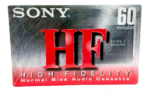 Casette Sony Hf60 Typei Alta Fidelidad