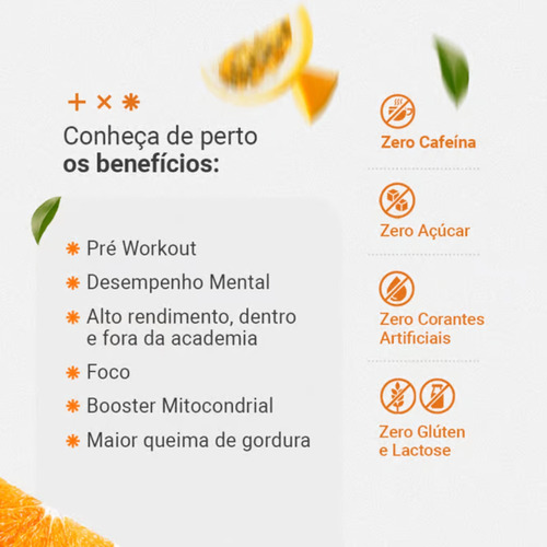Energyzer E Focus 360g True Source Pré-treino Foco E Energia