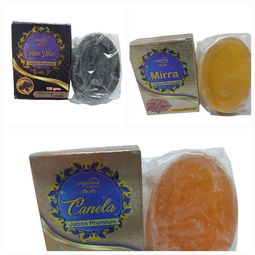 Jabones Premium Pack De 3 Unidades 