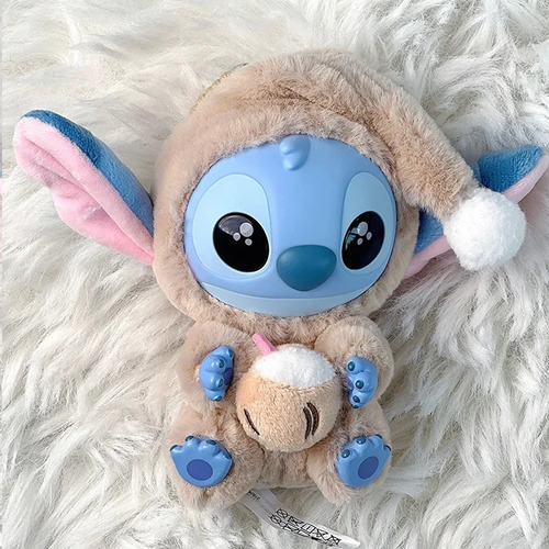 Peluche Labubu Stitch Sorpresa Pijama Colección X1 Aleatorio Sorpresa