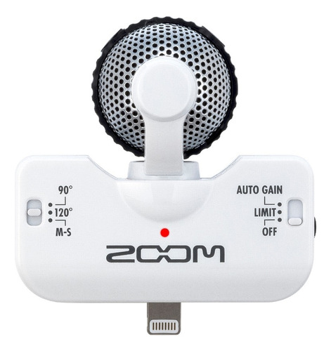 Microfono Zoom Iq5 Stereo Para iPhone Prm