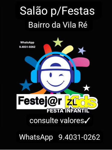 Salão Para Festas Vila Ré 