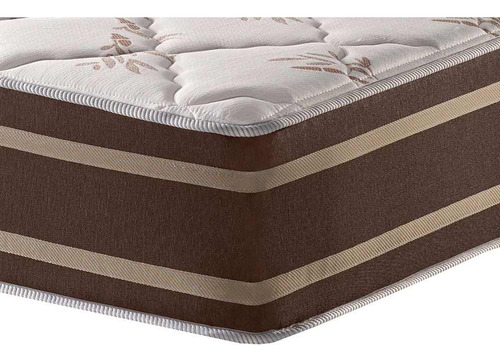 Colchão King Molas Superlastic Duo Df Euro Pillow Brown