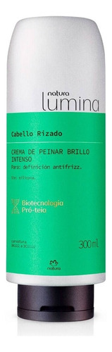 Crema De Peinar Brillo Intenso Lumina Natura Rizos Definidos