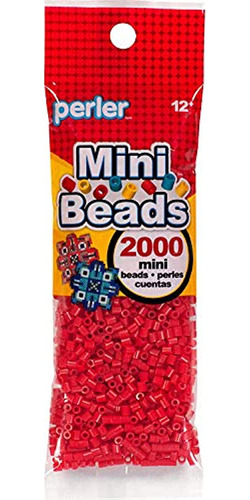 Perler 80-14098 Mini Fuse Bead Craft Supplies, 2000 Piezas, 