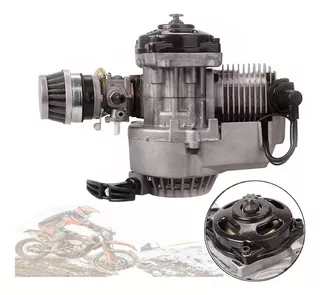 Motor Gasolina 47-49cc 2 Tiempos Con Arrancador, Mini Moto