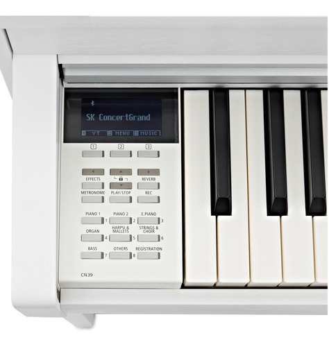 Piano Digital Kawai Cn39w 88 Teclas Blanco Con Mueble Cuo