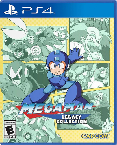 Mega Man Legacy Collection Ps4 Fisico Sellado Ade Ramos