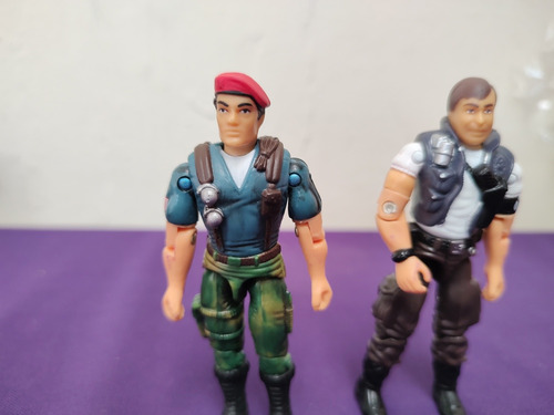 Gi Joe 2000 Dusty Y Las & Order Pack Figuras Completas A Msi (Usado)