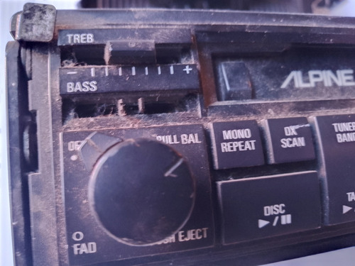 Autoestéreo Alpine 7390 Cassette Made In Japan Quitapon (Usado)
