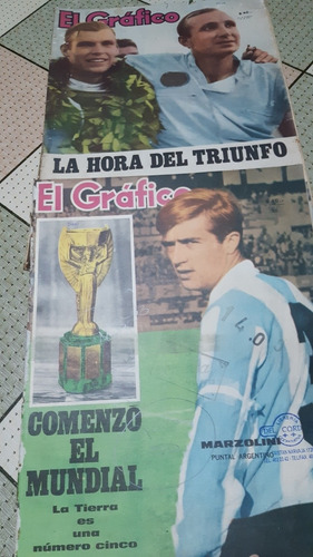 El Gráfico Son 12 Revistas Del Año 1966 (Usado)