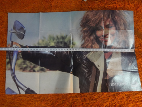 Tina Turner Poster Revista Tele Total