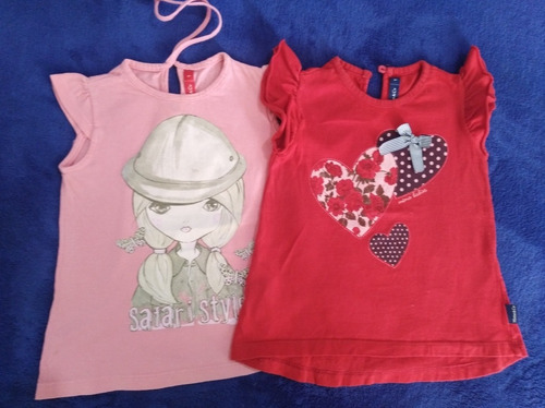 Set De 2 Remeras Mimo Talle 1 (12 A 18 Meses) 