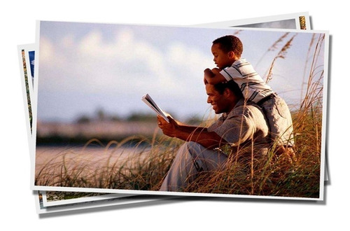 Papel Fotográfico Adesivo 115g A4 À Prova D´água 100 Folhas