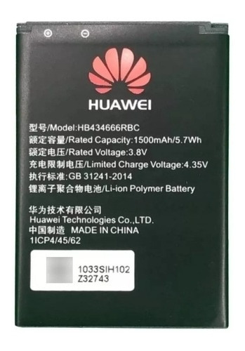 Bateria Pila Huawei Hb434666rbc Airtel WiPod 4g E5573 E5577