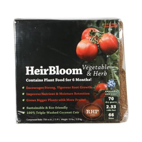 Tierra Hierbas Y Vegetales Heirbloom Fertilizante, Paca...