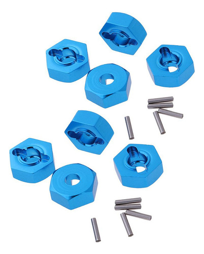 Mrwj 8 X Rc Car Tuerca Hexagonal Rueda Adaptador De Rueda