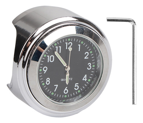 Reloj De Manillar Impermeable Para Motocicleta, Chapado En B