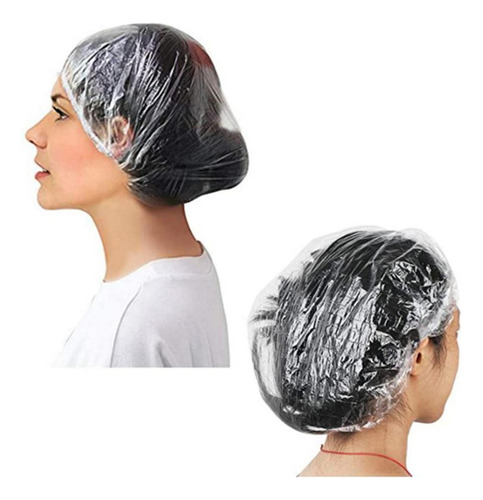 100pcs Gorros De Cabellero Impermeable Desechable Viaje