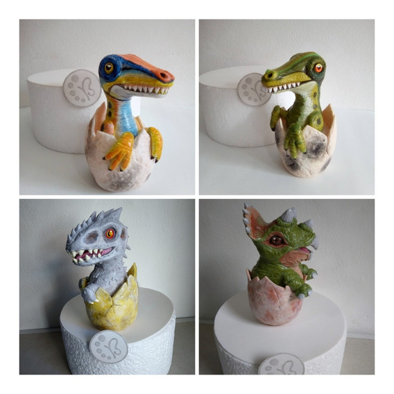 Dinosaurios Bebes En Porcelana Fria | MercadoLibre 📦 Dinosaurios Bebes En Porcelana Fria | MercadoLibre 📦