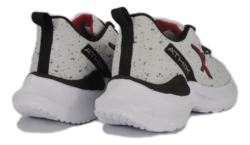 Imagen 3 de 8 de Zapatilla Athix Hombre Paralles (rojo/blanco)