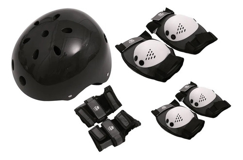 Kit De Proteção Radical C/ Capacete Premium Tamanho M