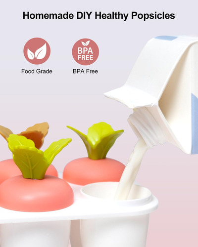Juego De 4 Moldes Para Paletas Moldes Para Paletas En Form